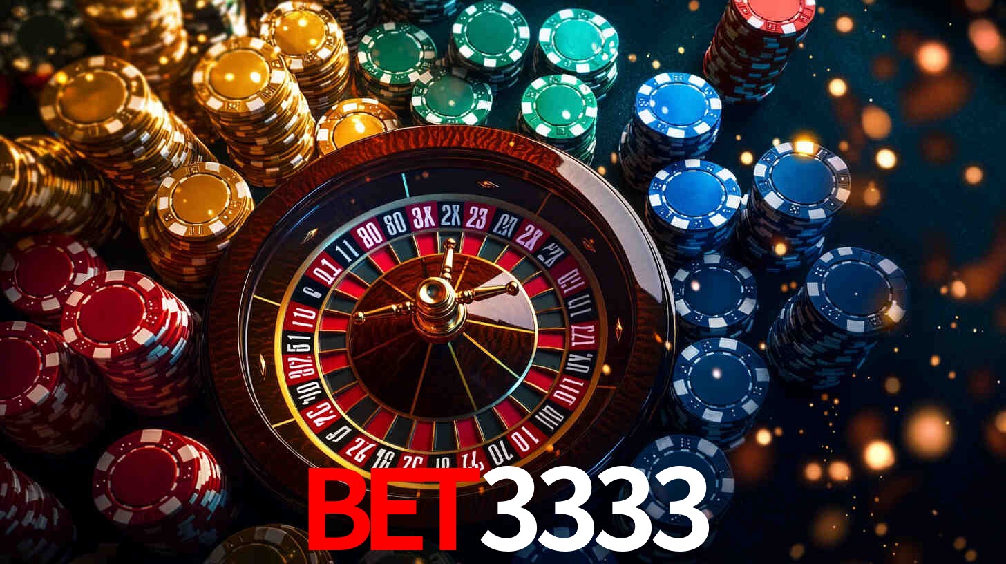 bet3333 Logo - Bônus com Rollover Justo